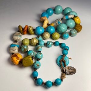 Chan Luu Turquoise necklace